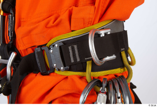 Sam Atkins Firemen in Orange Covealls Details details of uniform…